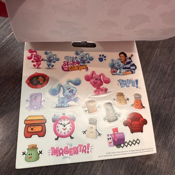 NWT Nickelodeon Blue's Clues & You Sticker Set - 6 duplicate pages 120 Stickers - Picture 4 of 4